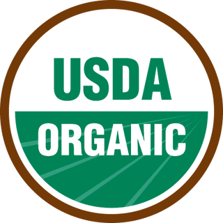 USDA organic logo.