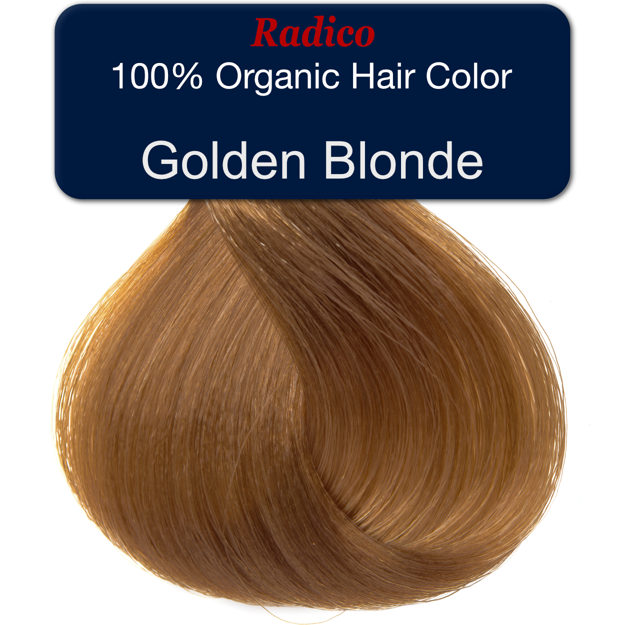 Golden Blonde - 100% Organic Hair Color – Radico USA