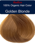 Golden Blonde hair color sample