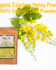 Organic Colorless Henna Leaf Powder For Hair