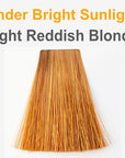 Light reddish blonde under sunlight