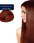 auburn red hair color image