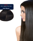 Soft Black hair color