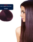 violet hair color image
