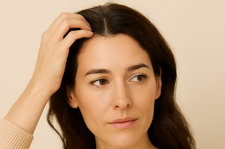 gray hair
