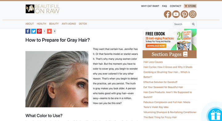 How to Prepare for Gray Hair?