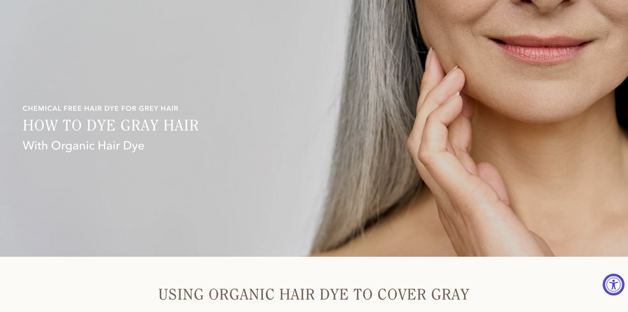 gray hair image