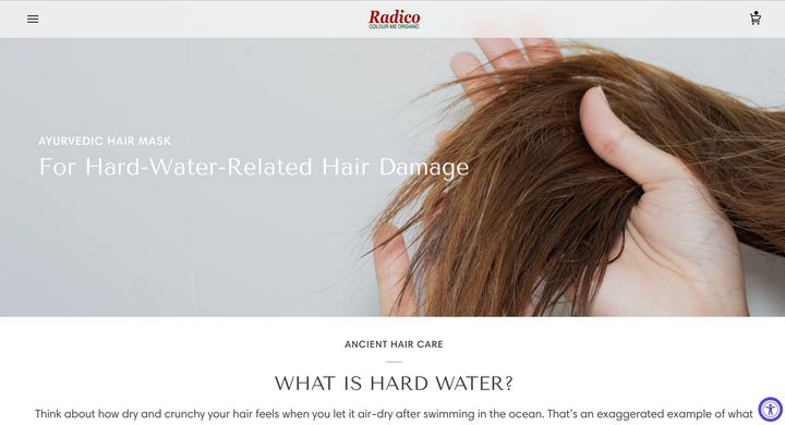 For Hard-Water-Related Hair Damage