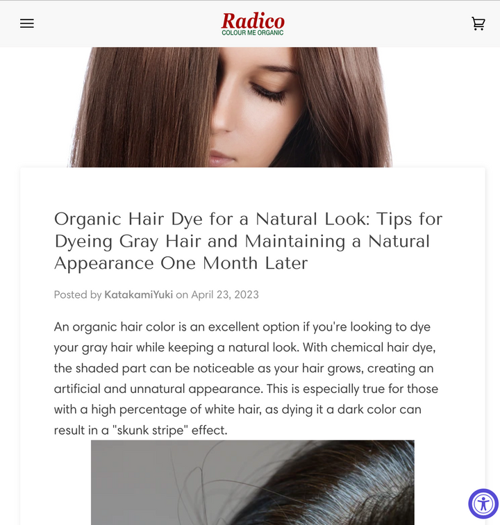 Tips for Dyeing Gray Hair