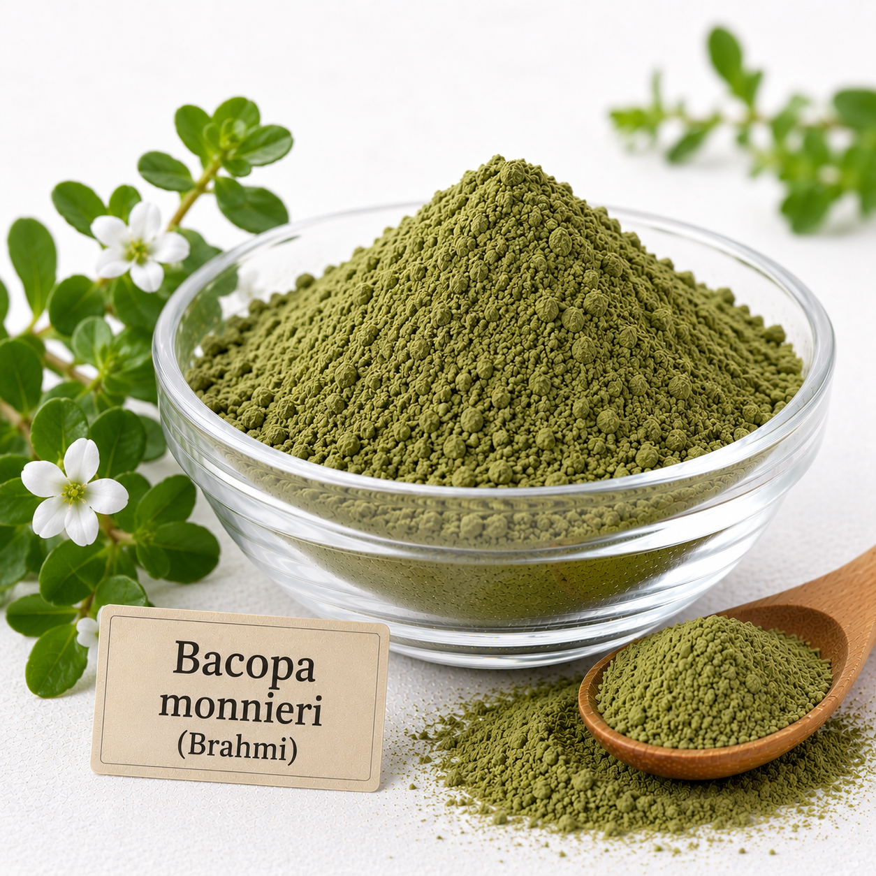 powder of brahmi leaf