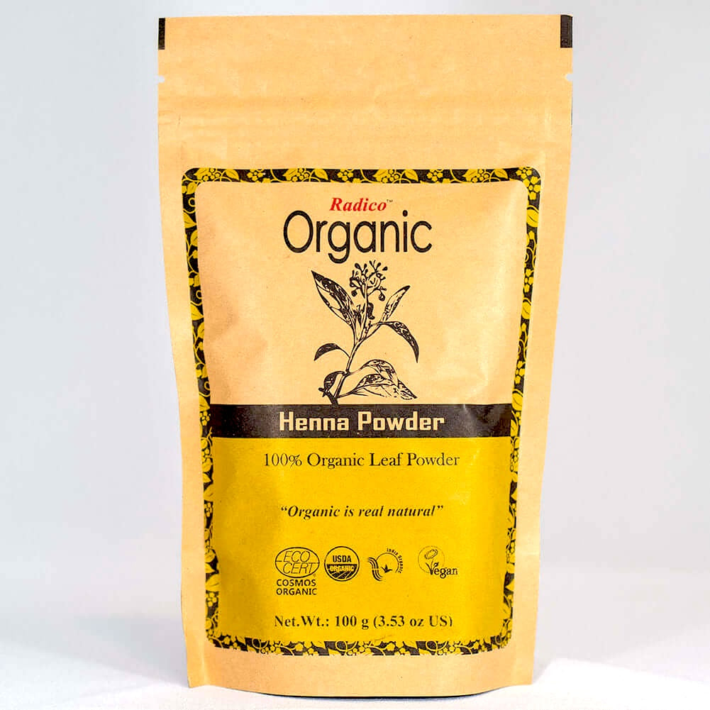 Henna Leaf Hair Puder Pouch