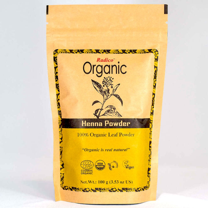 Henna Leaf Hair Puder Pouch