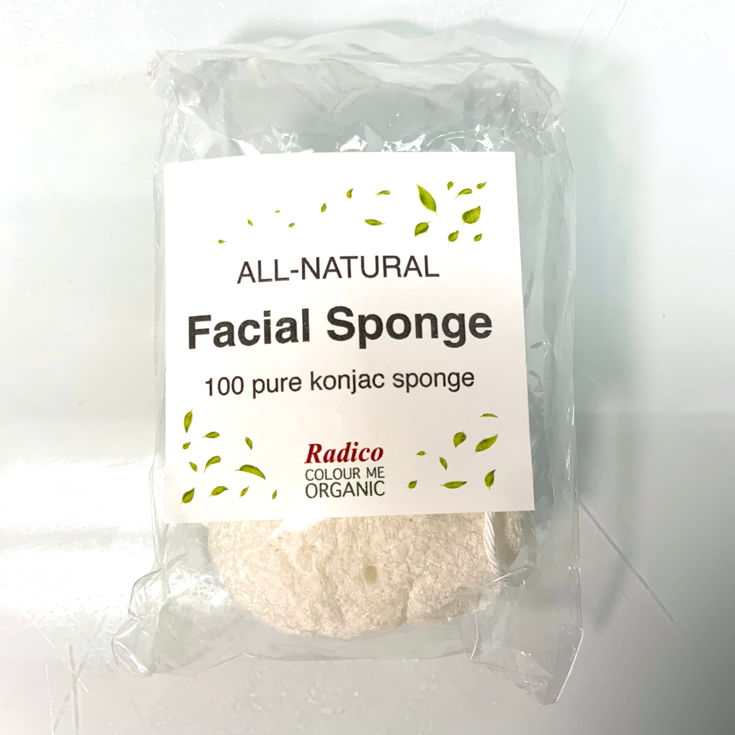 Gentle Facial Cleansing Sponge - All Natural