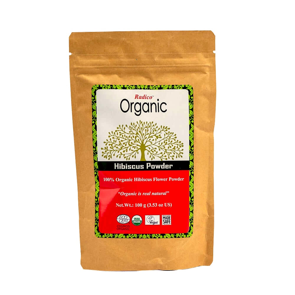 organic hibiscus flower powder for hair