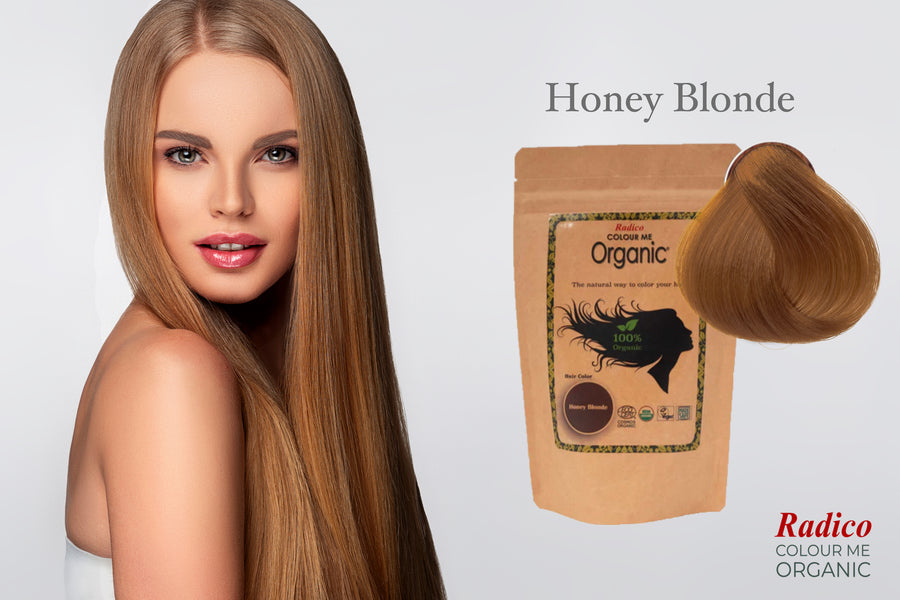 Honey blonde hair dye