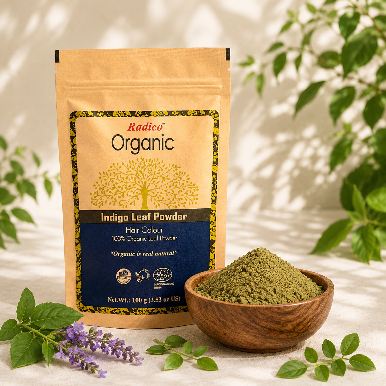 products image of indigo leaf