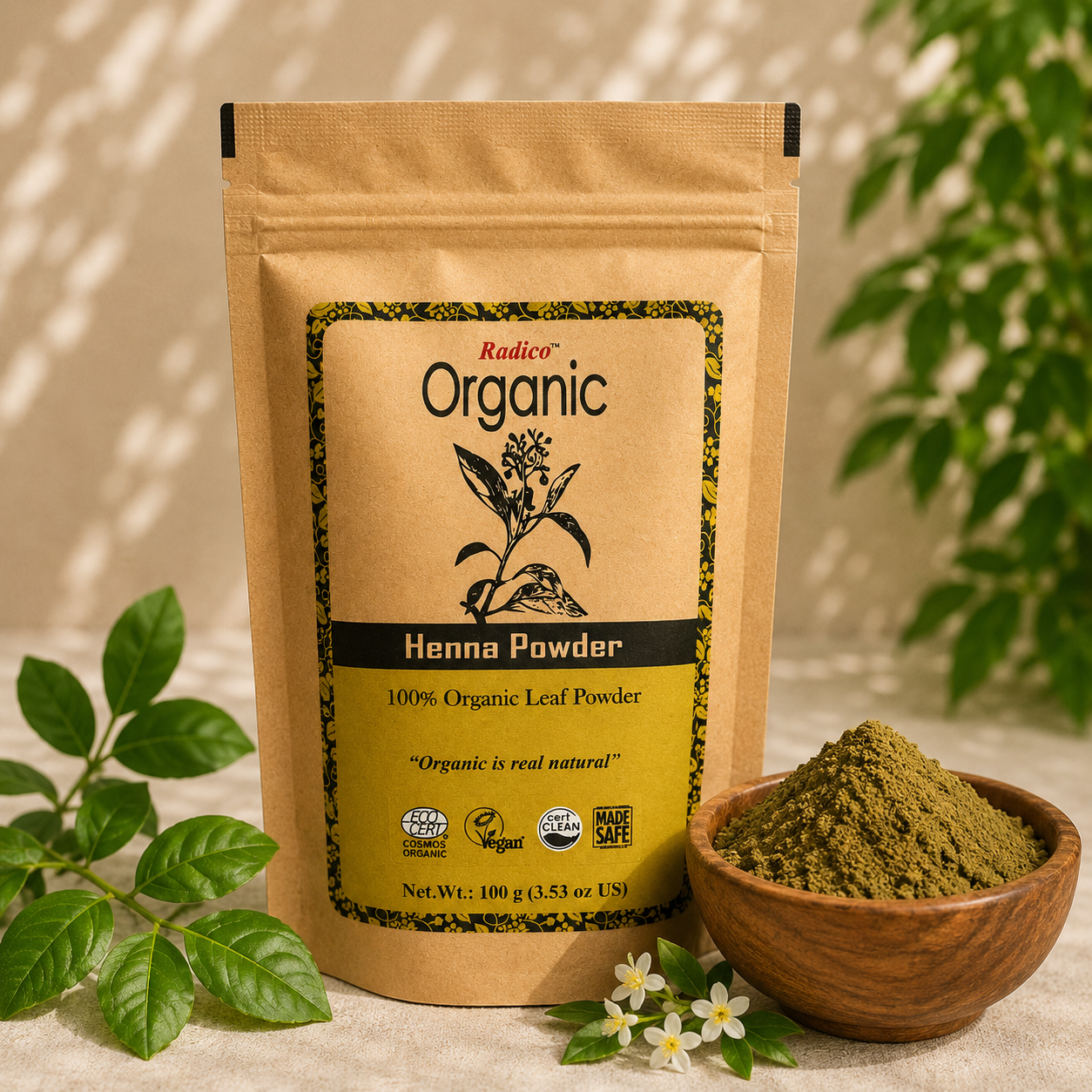products image of henna leaf