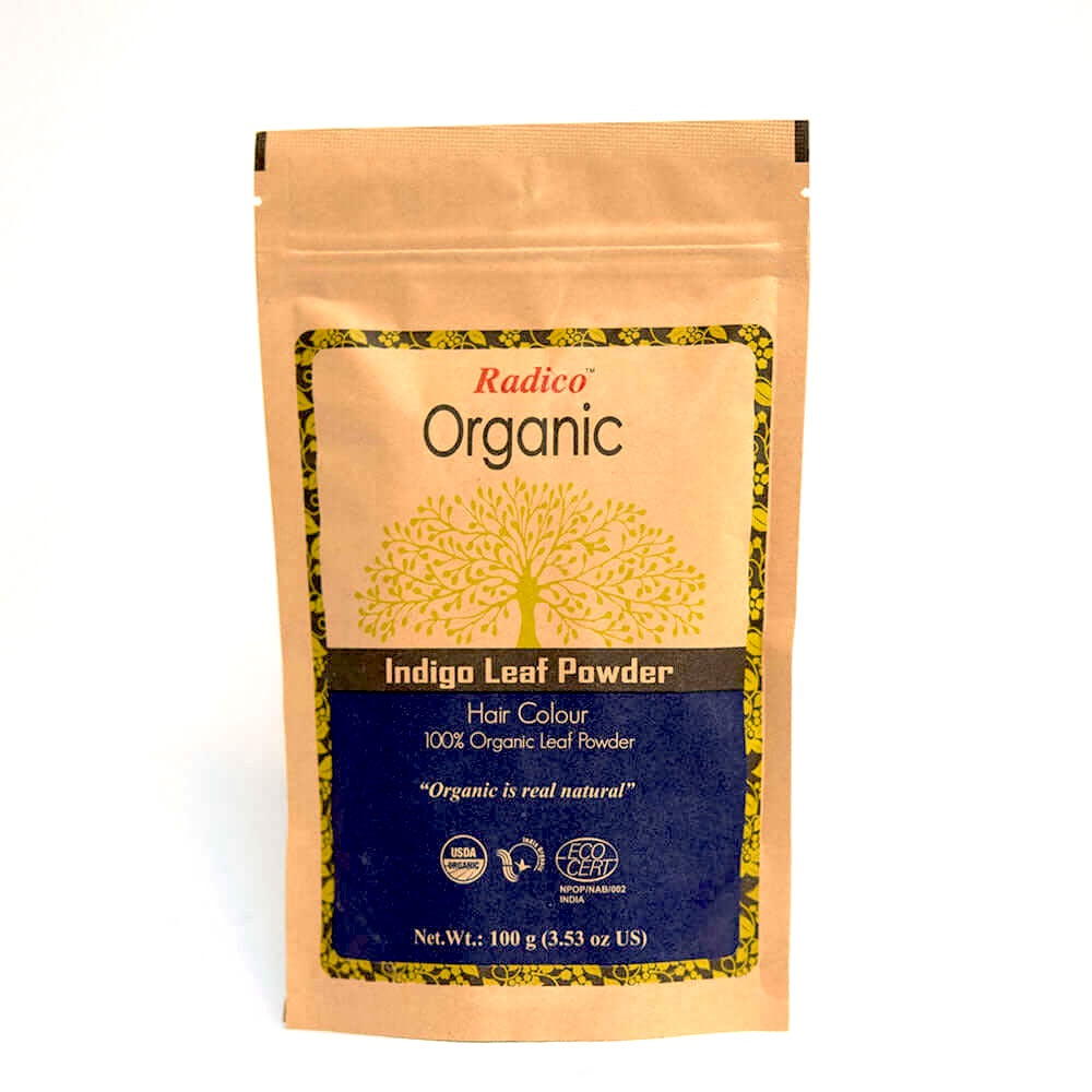 Indigo Leaf Hair Powder Pouch