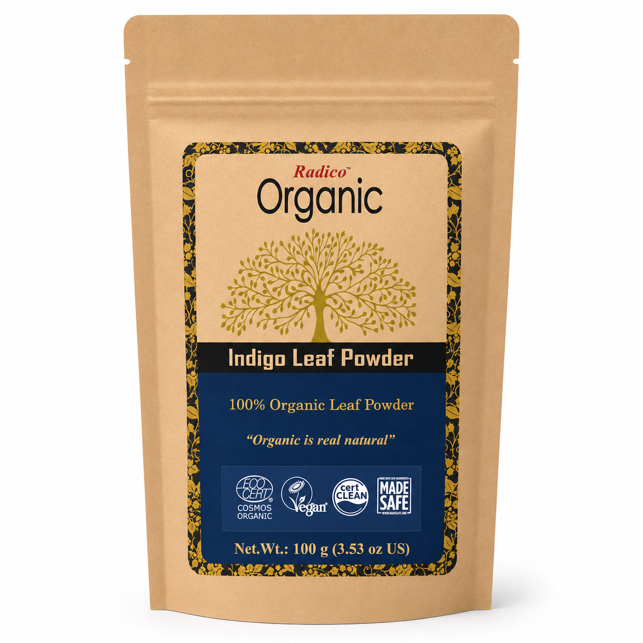 package of indigo leaf
