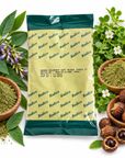 pack2 of facial hair dyeing powder within indigo leaf, brahmi leaf and reetha fruit