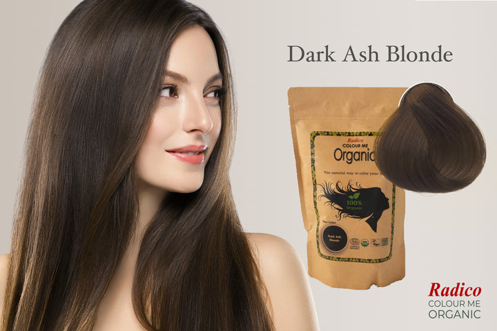 Dark ash blonde hair dye