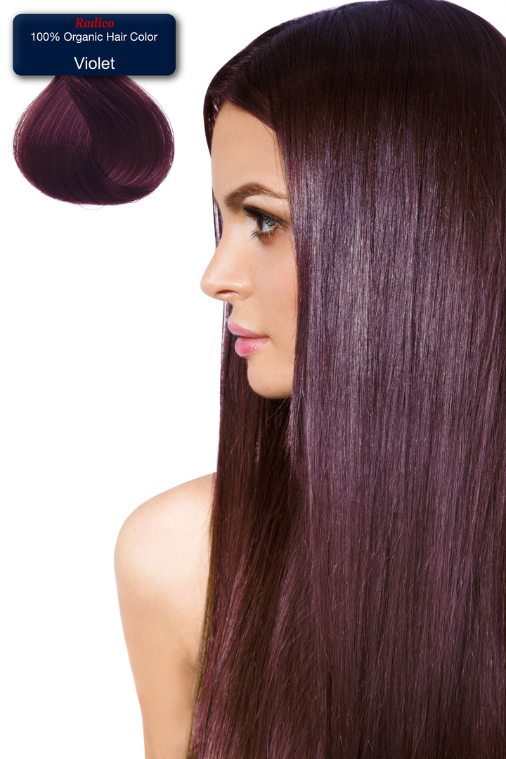 Violet Hair Color Image