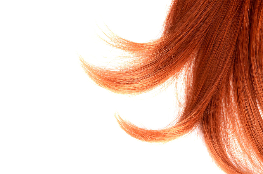 red hair image