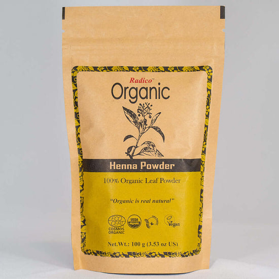 Organic Henna Leaf Powder For Hair Radico USA