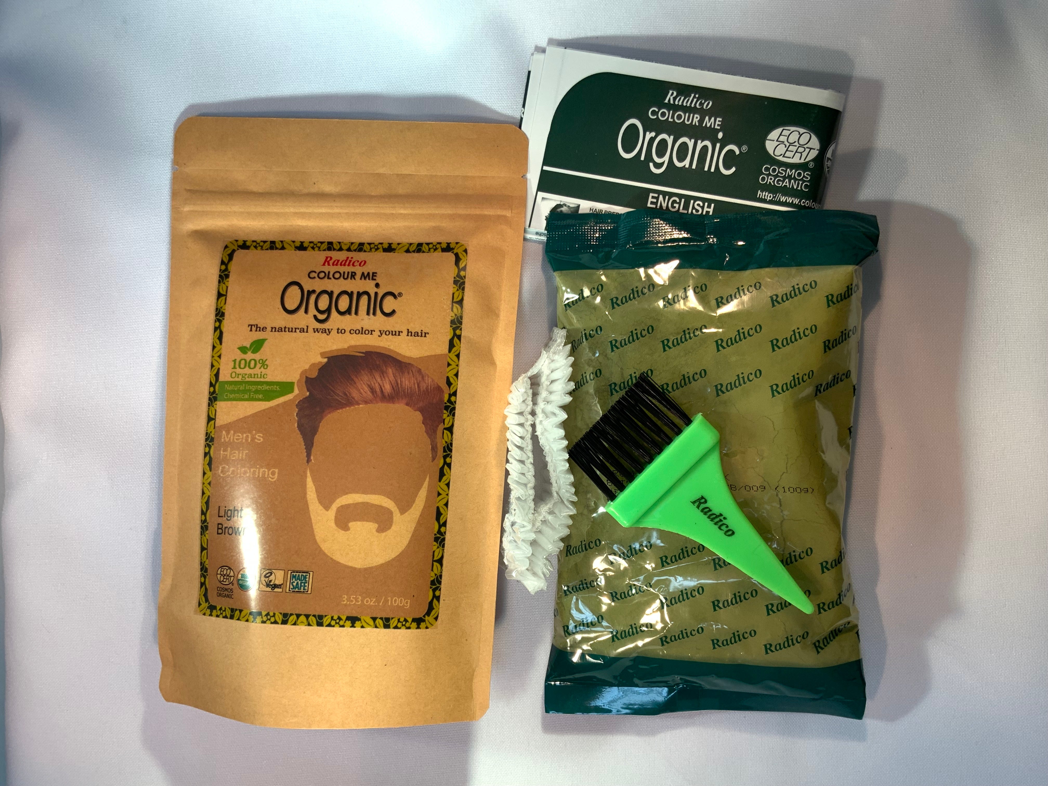 Men's Light Brown - Organic Hair Coloring