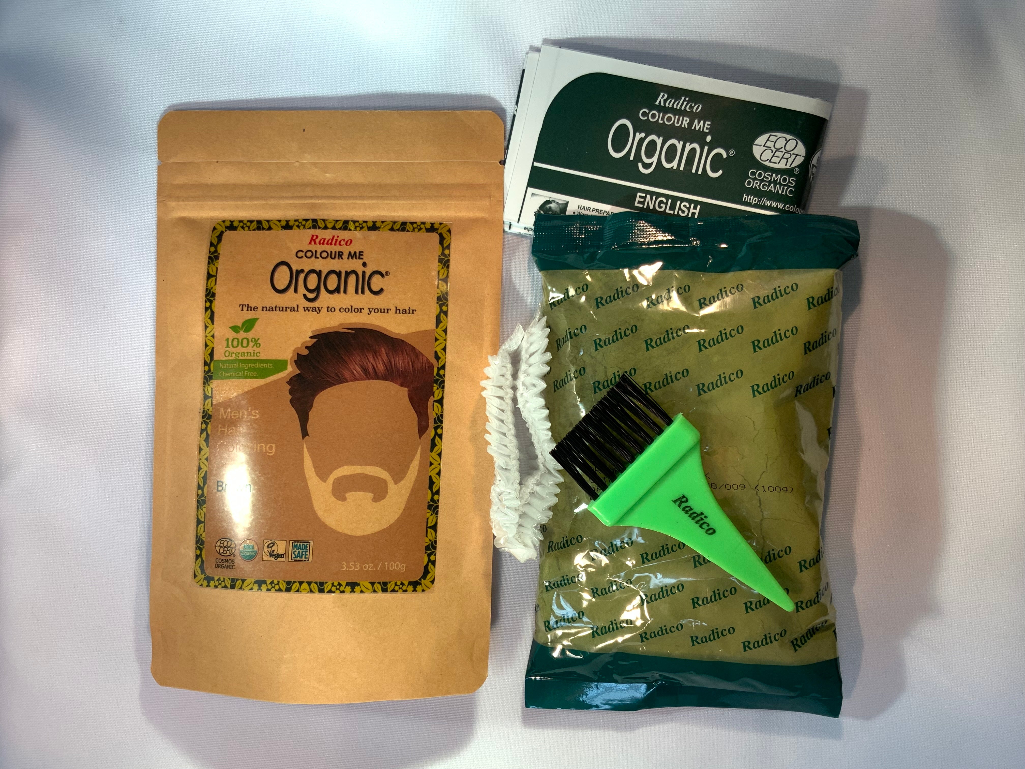 Men's Brown - Organic Hair Coloring