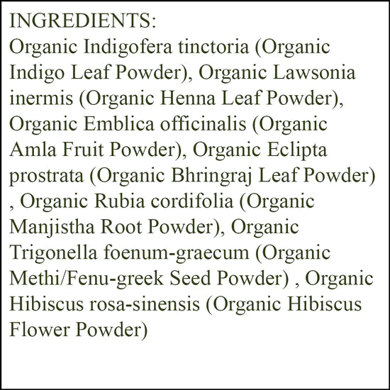 Men's Dark Brown - Organic Hair Coloring