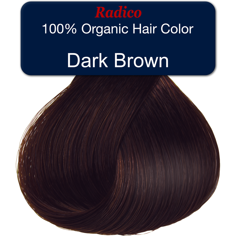 Men's Dark Brown - Organic Hair Coloring