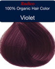 Violet hair Color Sample