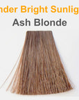 ash blonde under sunlight