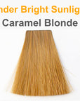 Caramel blonde under sunlight