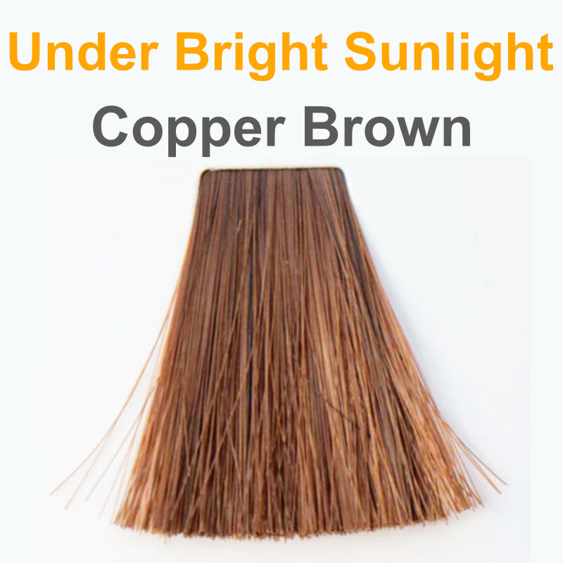 Copper Brown under sunlight