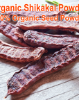 Radico Organic Shikakai Powder is 100% organic seed powder.