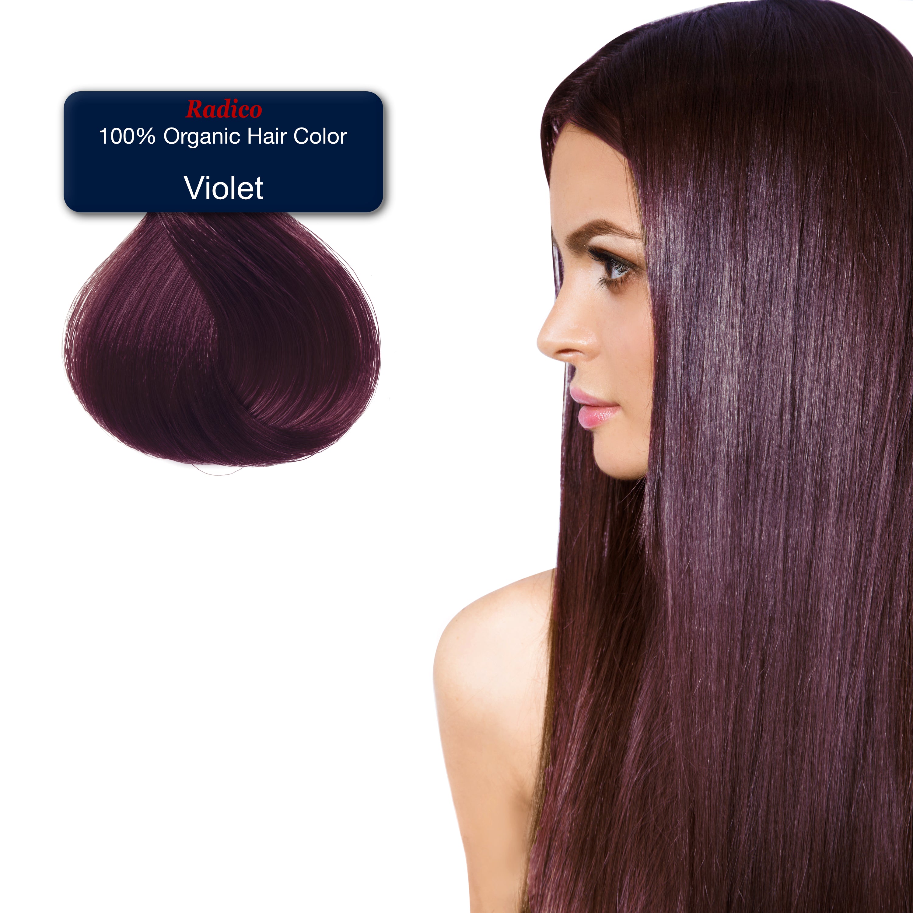 Violet - Non-Toxic & 100% Organic Hair Dye – Radico USA