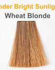 wheat blonde under sunlight